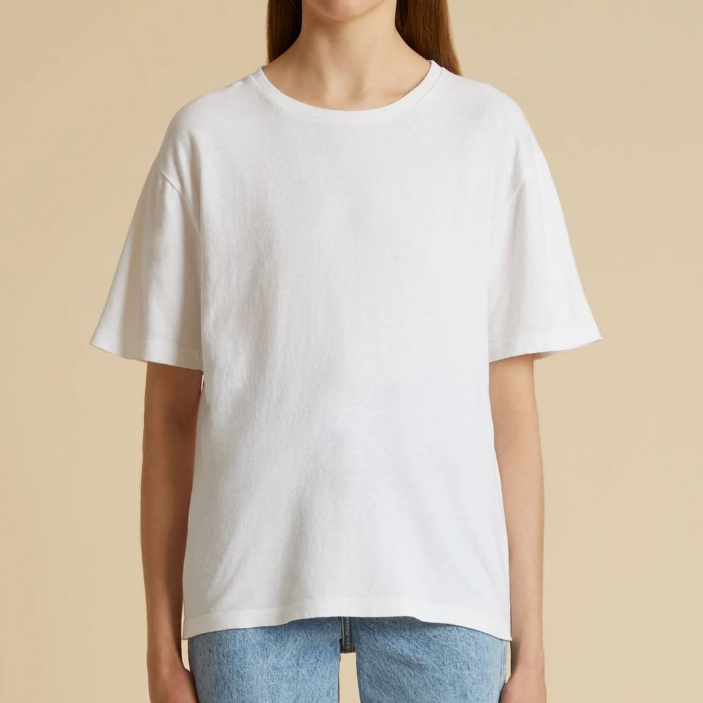 KHAITE Mae t-shirt, brand new with tags